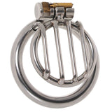 Blueline Stainless Steel Inverted Micro Jail Time Cock Cage Bondage and Fetish > Cock and Ball Devices - Tophatter Daily Deals