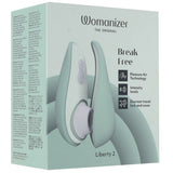 Womanizer Liberty 2 Clitoral Stimulator in Sage Vibrators > Clitoral Stimulators - Tophatter Daily Deals