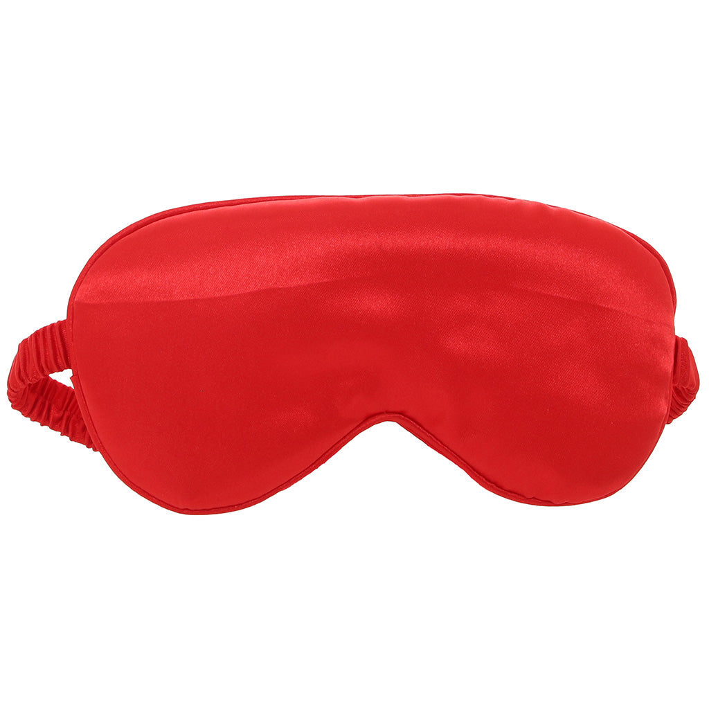 Ouch! Satin Blindfold in Red Bondage and Fetish > Pleasure Masks and Dress Up Play - Tophatter Daily Deals