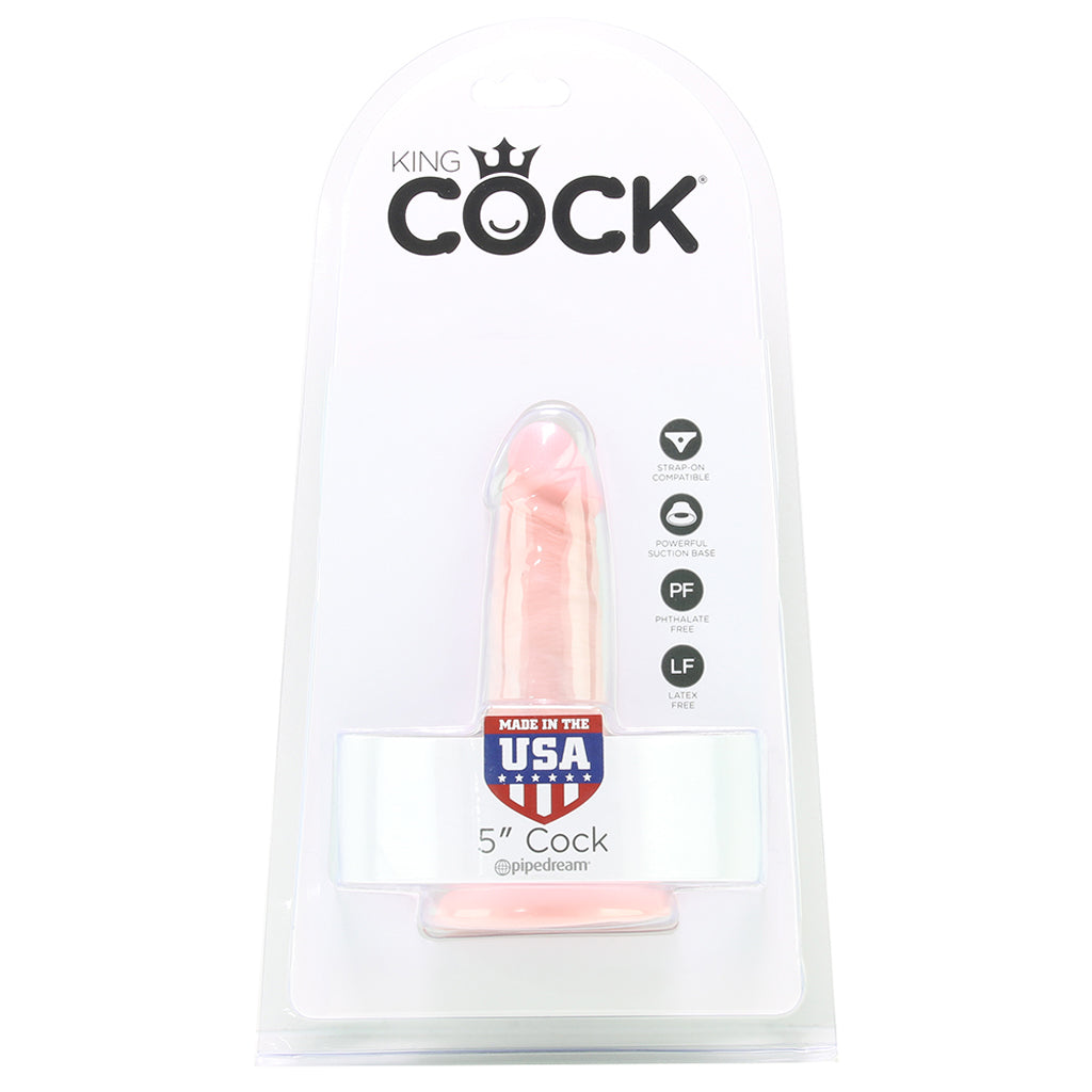 King Cock 5 Inch Dildo in Flesh Dildo Sex Toys > Realistic Dildos - Tophatter Daily Deals