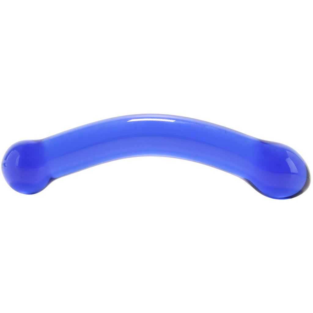 gläs 6 Inch Curved G-Spot Glass Dildo Dildo Sex Toys > Pyrex Glass Dildos - Tophatter Daily Deals