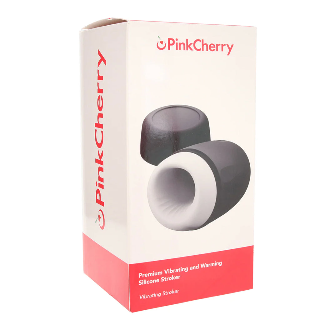 PinkCherry Premium Vibrating And Warming Silicone Stroker - Tophatter' Tophatter's Inc. PinkCherry Premium Vibrating And Warming Silicone Stroker - Tophatter' Tophatter's Inc.
