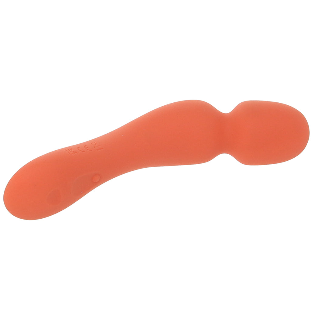 Dame Min External Wand Vibe in Papaya - Tophatter's Adult Sex Toys Online Vibrators > Wands - Tophatter Daily Deals