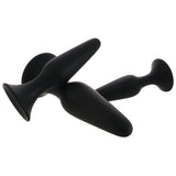 PinkCherry Silicone Anal Trainer Kit in Black Anal Sex Toys > Butt Plugs - Tophatter Daily Deals