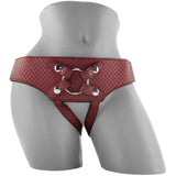 Her Royal Harness The Regal Empress in Red Dildo Sex Toys > Strap-On and Harnesses - Tophatter Daily Deals