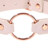 S&M Peaches 'n CreaMe Ring Day Collar - Tophatter's Adult Sex Toys Online Bondage and Fetish > Leashes and Collars - Tophatter Daily Deals