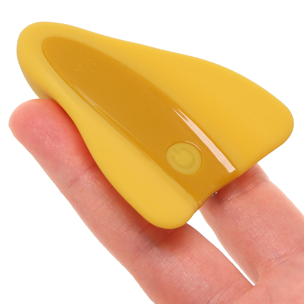 Satisfyer High Fly Finger Vibe in Yellow Vibrators > Clitoral Stimulators - Tophatter Daily Deals