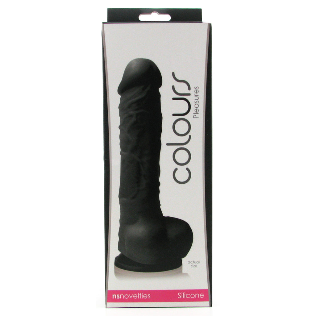 Small Silicone Colours Dildo in Black - Tophatter's Adult Products Dildo Sex Toys > Realistic Dildos - Tophatter Daily Deals