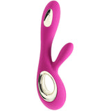 SORAYA Wave G-Spot and Clitoral Vibrator in Deep Rose Vibrators > Rabbit Vibrators - Tophatter Daily Deals