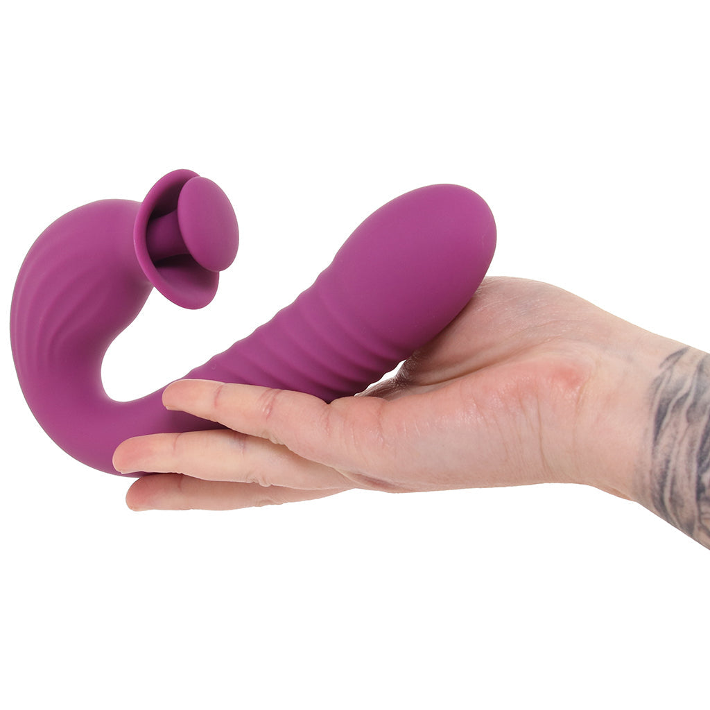 Deep Ecstasy G-Spot Thrusting Vibe Vibrators > Rabbit Vibrators - Tophatter Daily Deals