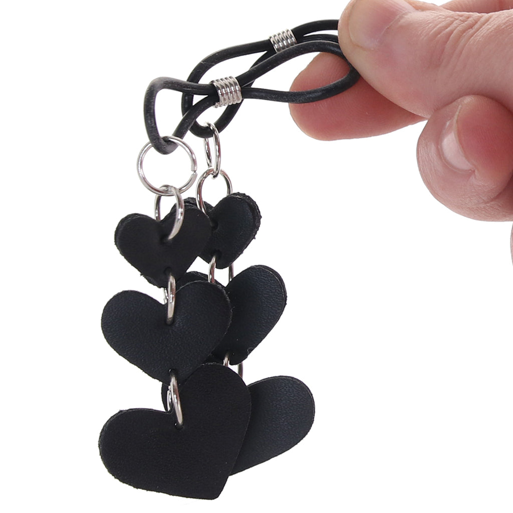 Sex & Mischief Heart Nipple Ties Bondage and Fetish > Nipple Stimulators & Clamps - Tophatter Daily Deals