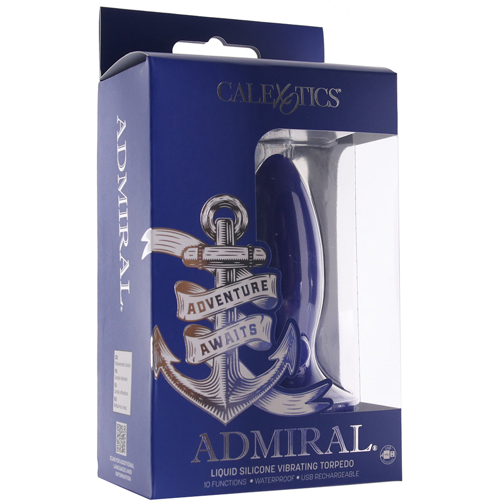 Admiral Torpedo Anal Plug Vibe - Tophatter's Vibrator Deals Online Anal Sex Toys > Butt Plugs - Tophatter Daily Deals