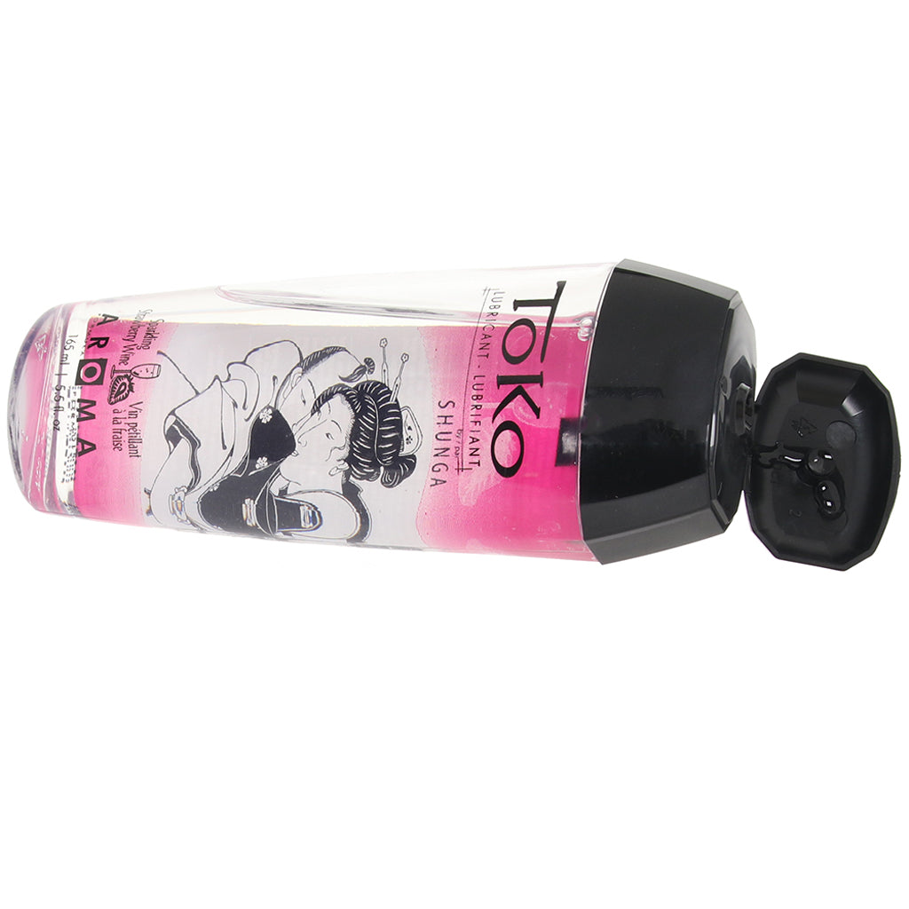 Toko Aroma Flavored Lube 5.5oz/163ml in Strawberry Wine Lubes and Lotions > Flavored Sex Lubes - Tophatter Daily Deals