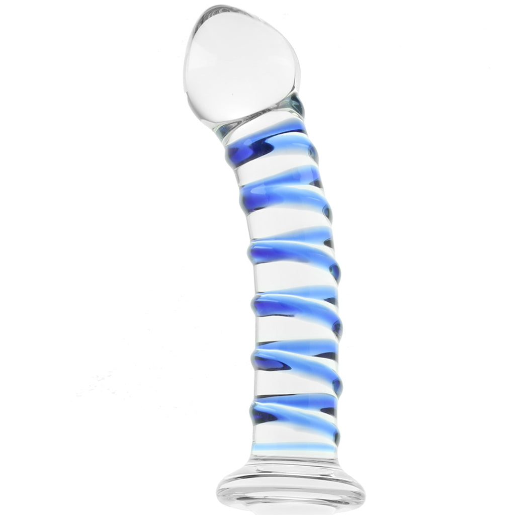 gläs 10 Inch Mr. Swirly Double Dildo & Butt Plug Dildo Sex Toys > G-Spot Dildos - Tophatter Daily Deals