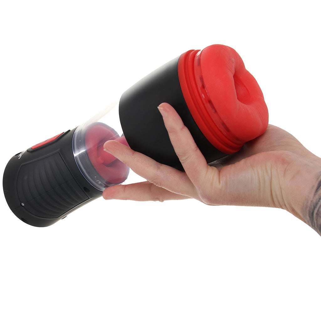 Jock Blow Job Sucking, Licking & Vibrating Stroker Male Masturbators > Auto Strokers - Tophatter Daily Deals