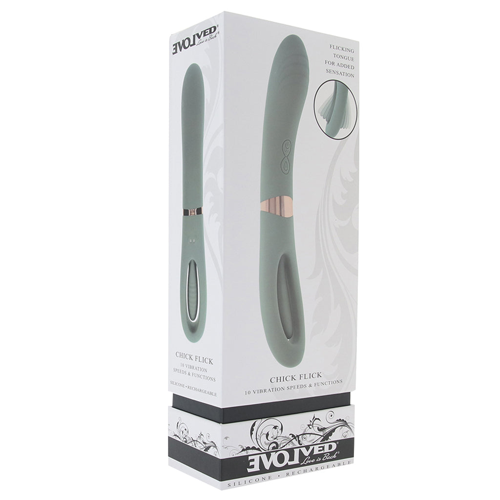Chick Flick Double Ended Vibe Vibrators > G-Spot Vibrators - Tophatter Daily Deals