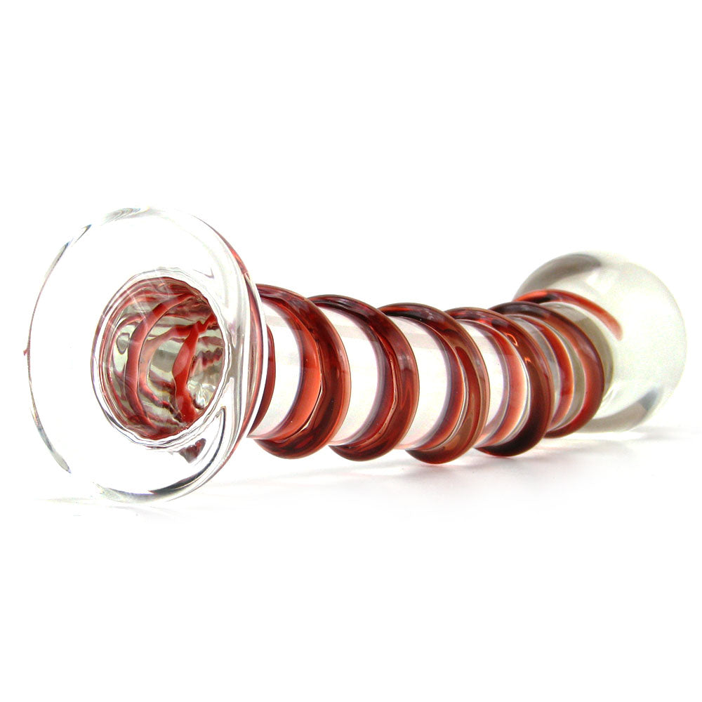 gläs Mr. Swirly Glass Dildo - Tophatter's Adult Products Dildo Sex Toys > G-Spot Dildos - Tophatter Daily Deals