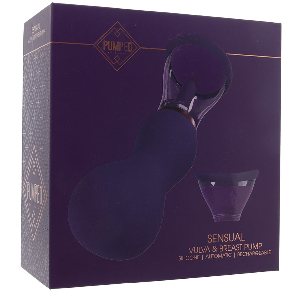 Pumped Sensual Vulva & Breast Pump in Purple Vibrators > Clitoral Stimulators - Tophatter Daily Deals