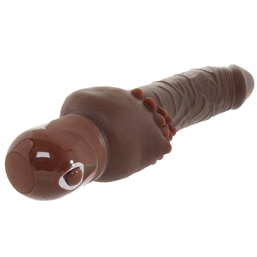 Waterproof Power Stud Cliterrific Vibe in Brown Vibrators > Realistic Vibrator Dildos - Tophatter Daily Deals