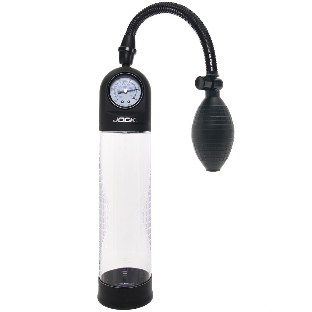 Jock Pump Up Bulb Penis Pump with Pressure Gauge Male Enhancement > Penis Pumps - Tophatter Daily Deals