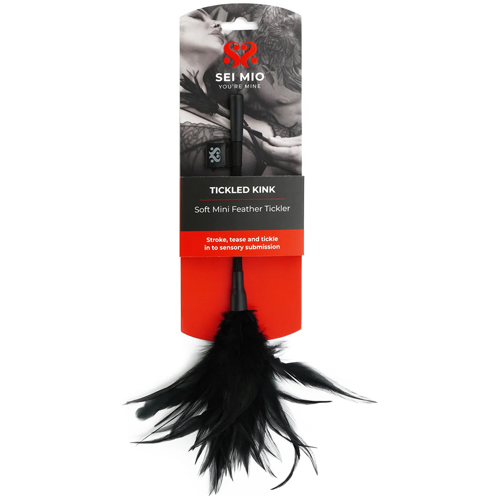Sei Mio Tickled Kink Soft Feather Tickler - Tophatter's Adult Sex Toys Online Sensual Love > Ticklers & Teasers - Tophatter Daily Deals