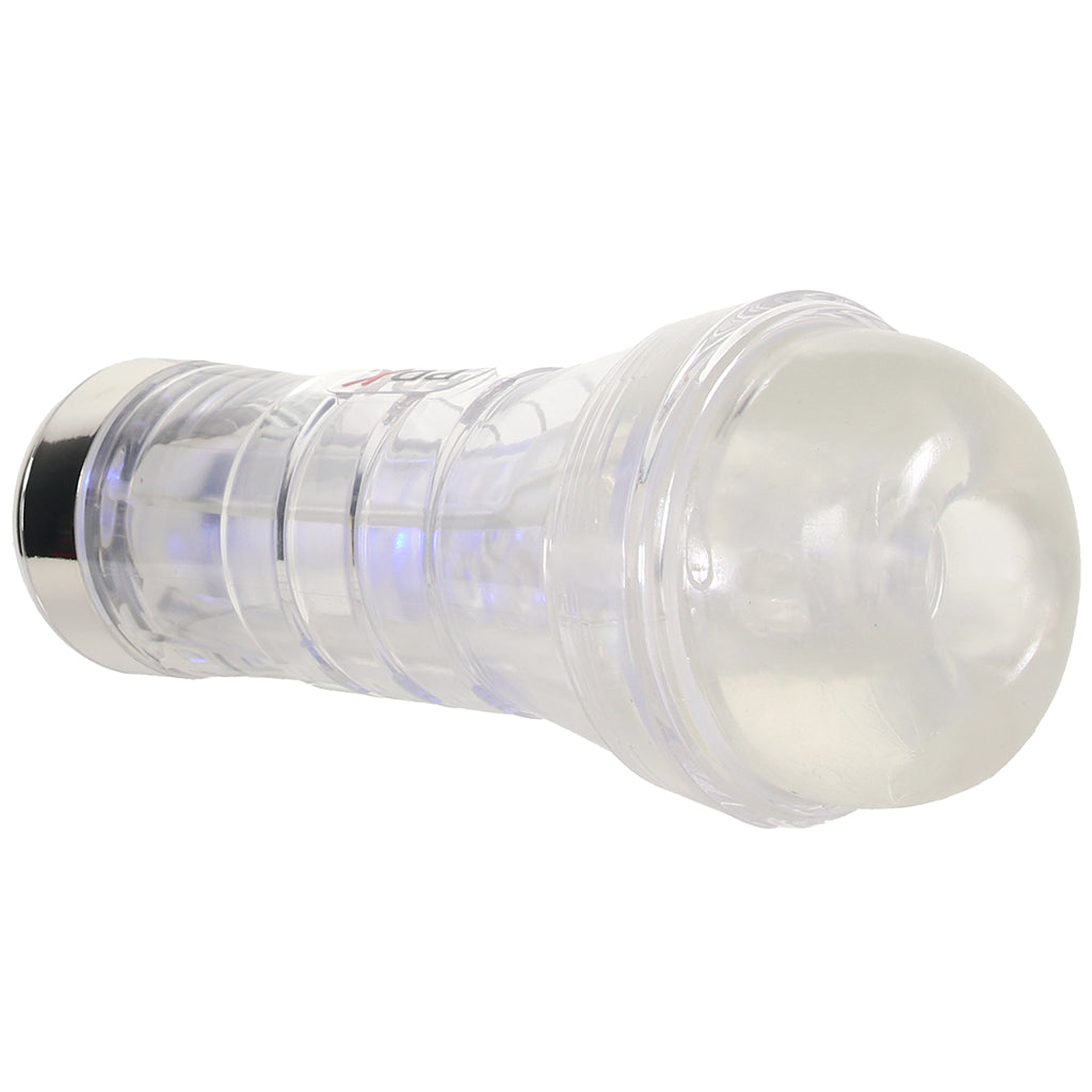 PDX Elite ViewTube XXL LED Stroker - Tophatter's Adult Sex Toys Online Male Masturbators > Self-Contained Strokers - Tophatter Daily Deals