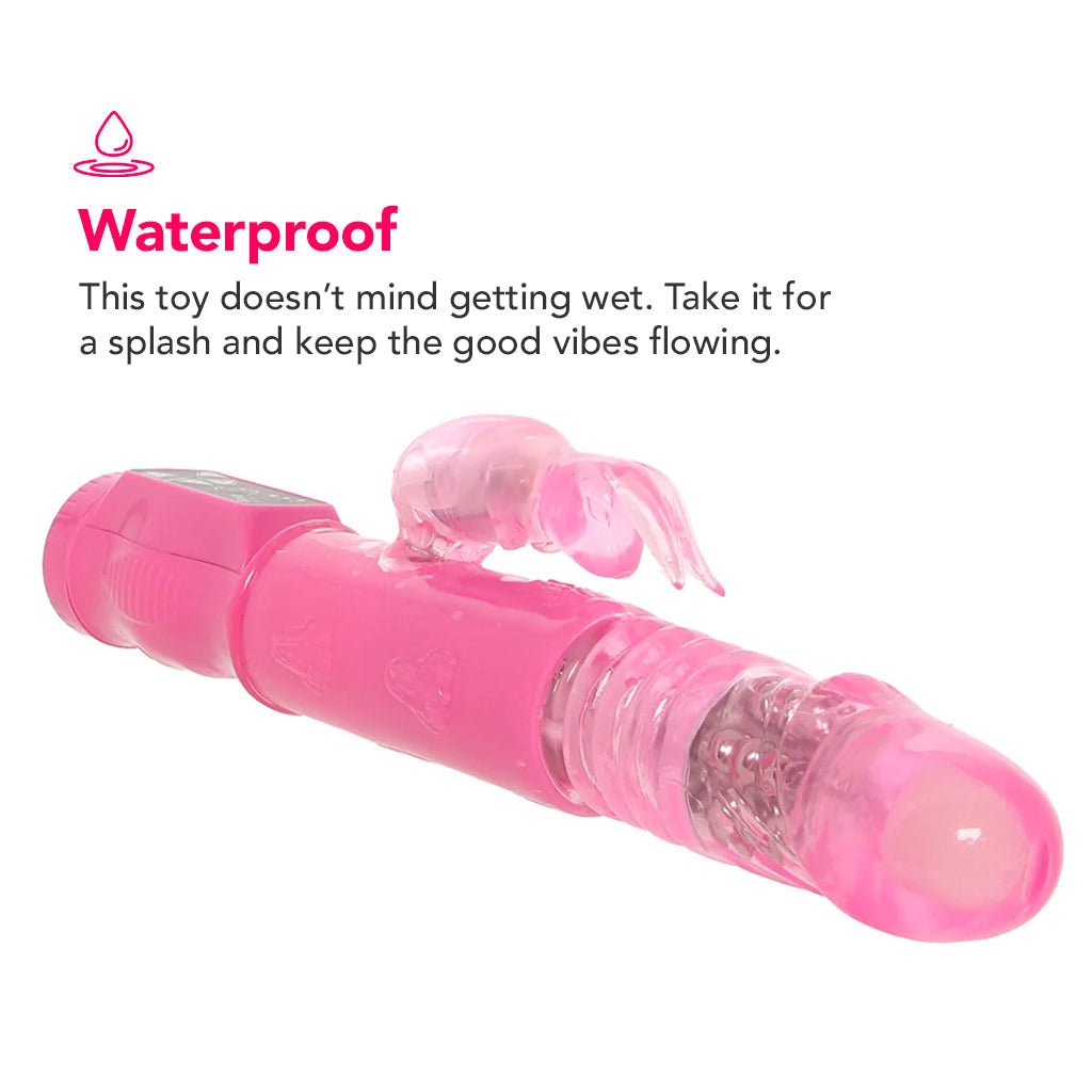 PinkCherry Thrusting Bunny Vibe Vibrators > Rabbit Vibrators - Tophatter Daily Deals