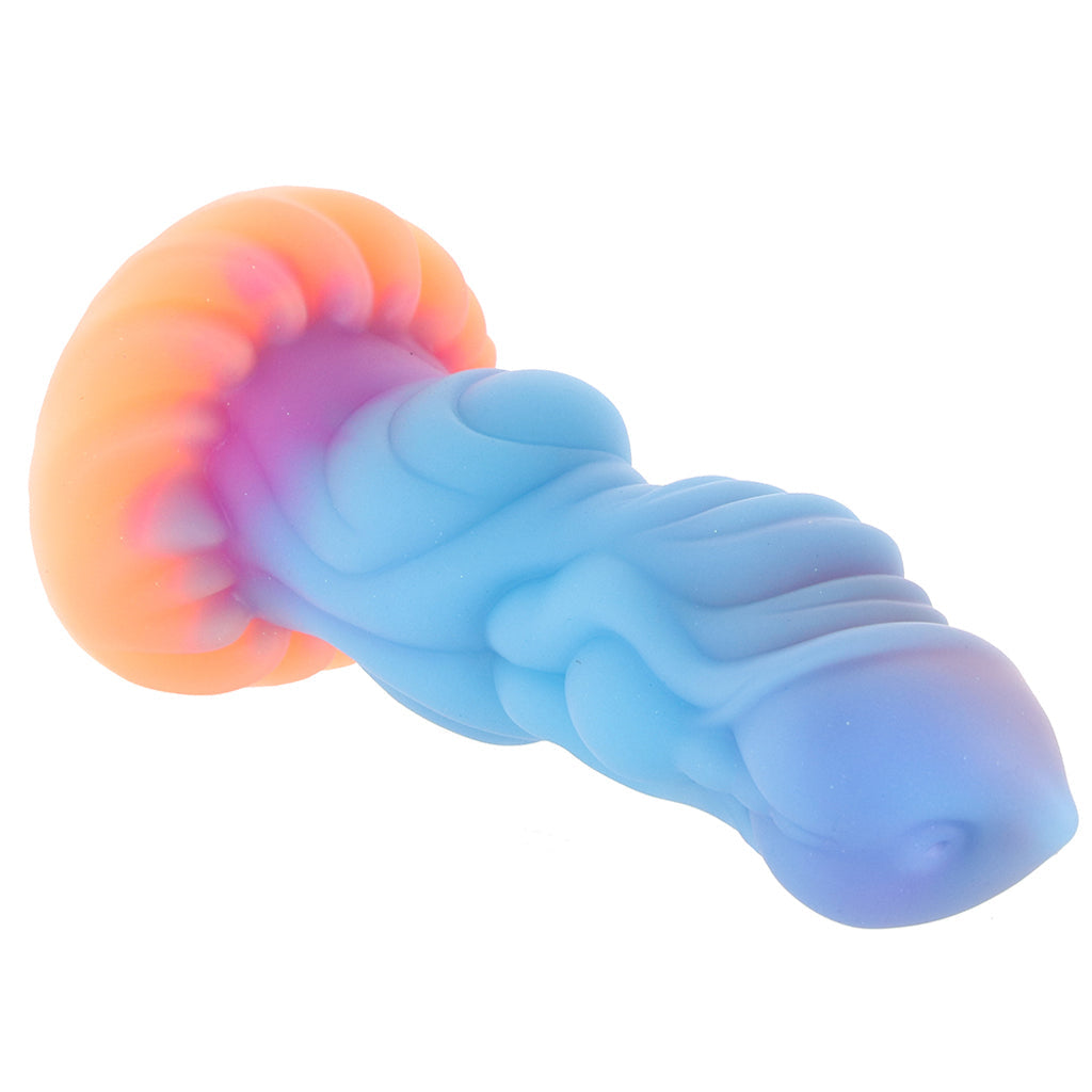 Creature Cocks Alien Invader Glow-in-the-Dark Dildo Dildo Sex Toys > G-Spot Dildos - Tophatter Daily Deals