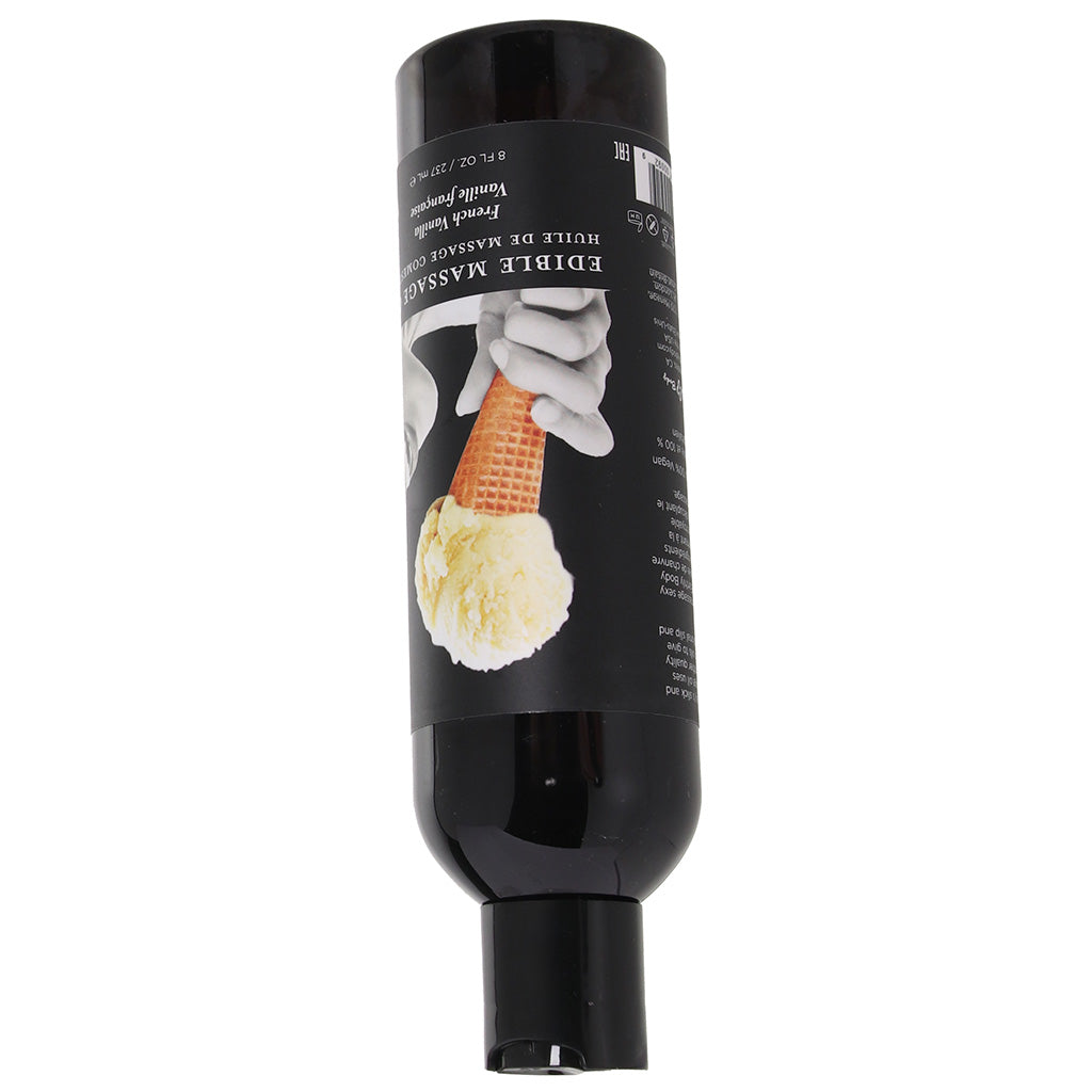 Edible Massage Oil 8oz/236ml in Vanilla - Tophatter's Adult Products Sensual Love > Massage - Tophatter Daily Deals