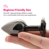 Black Gem Anal Plug in Small Anal Sex Toys > Butt Plugs - Tophatter Daily Deals