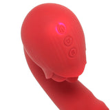 Bloomgasm Boom Bloom Thrusting & Licking Rose Vibe - Tophatter's Adult Sex Toys Online Vibrators > G-Spot Vibrators - Tophatter Daily Deals