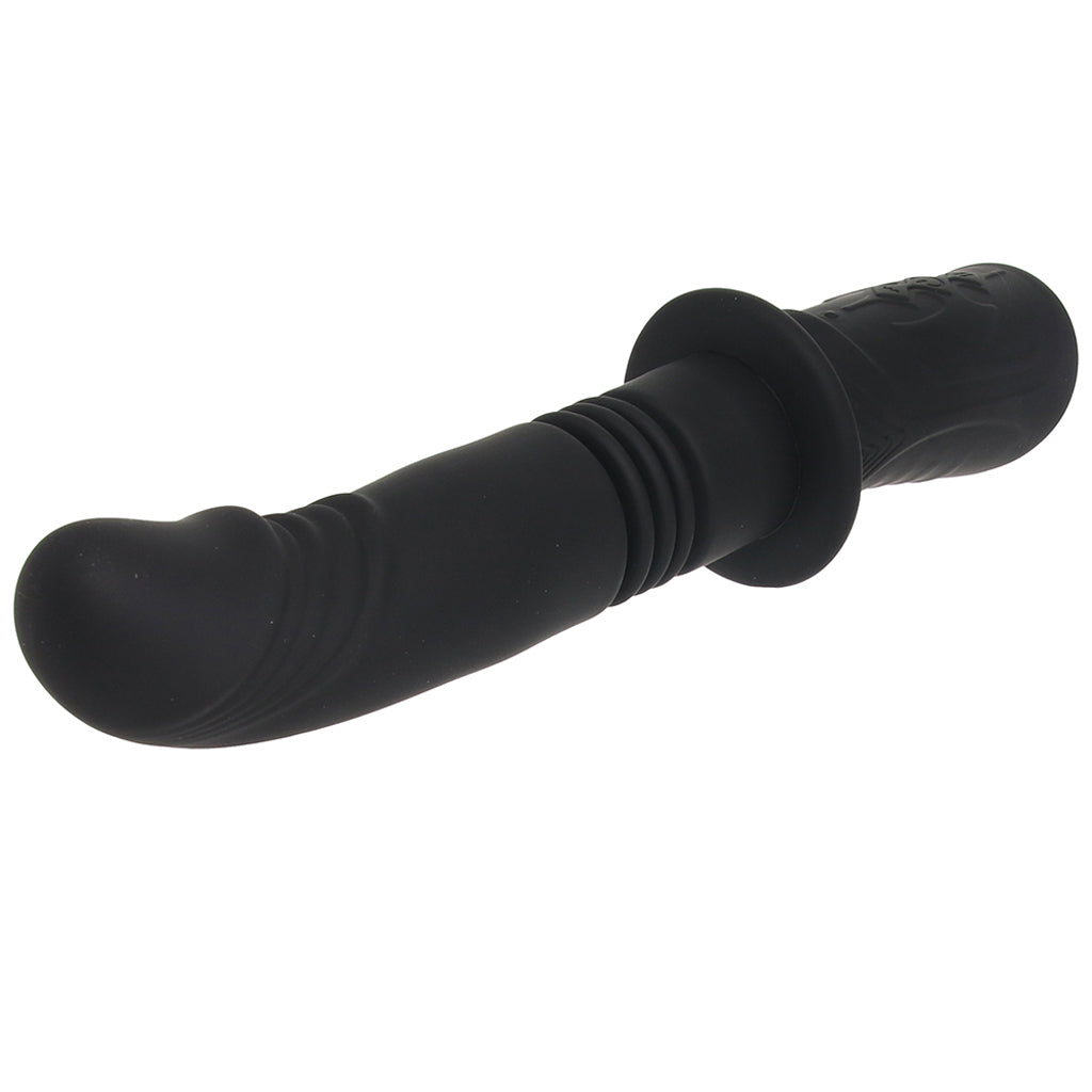 Master Series Power Thrust Thrusting Silicone Vibe - Tophatter's Vibrator Deals Online Vibrators > G-Spot Vibrators - Tophatter Daily Deals