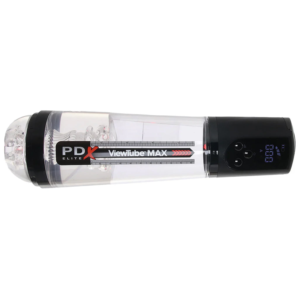 PDX Elite ViewTube Max View Suction Stroker Male Masturbators > Auto Strokers - Tophatter Daily Deals