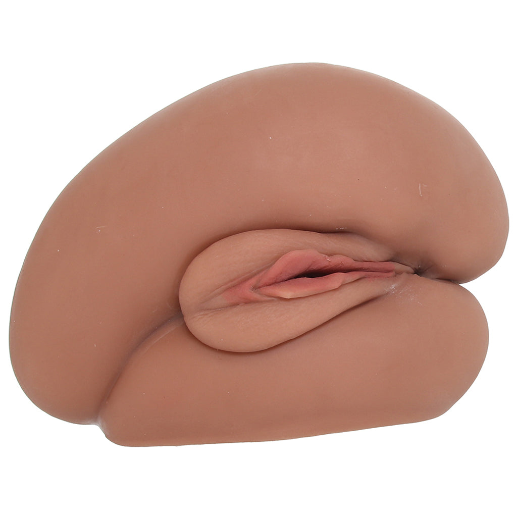 Stroke It Side Banger Pussy & Ass Masturbator in Brown - Tophatter's Adult Sex Toys Online Male Masturbators > Realistic Butts - Tophatter Daily Deals