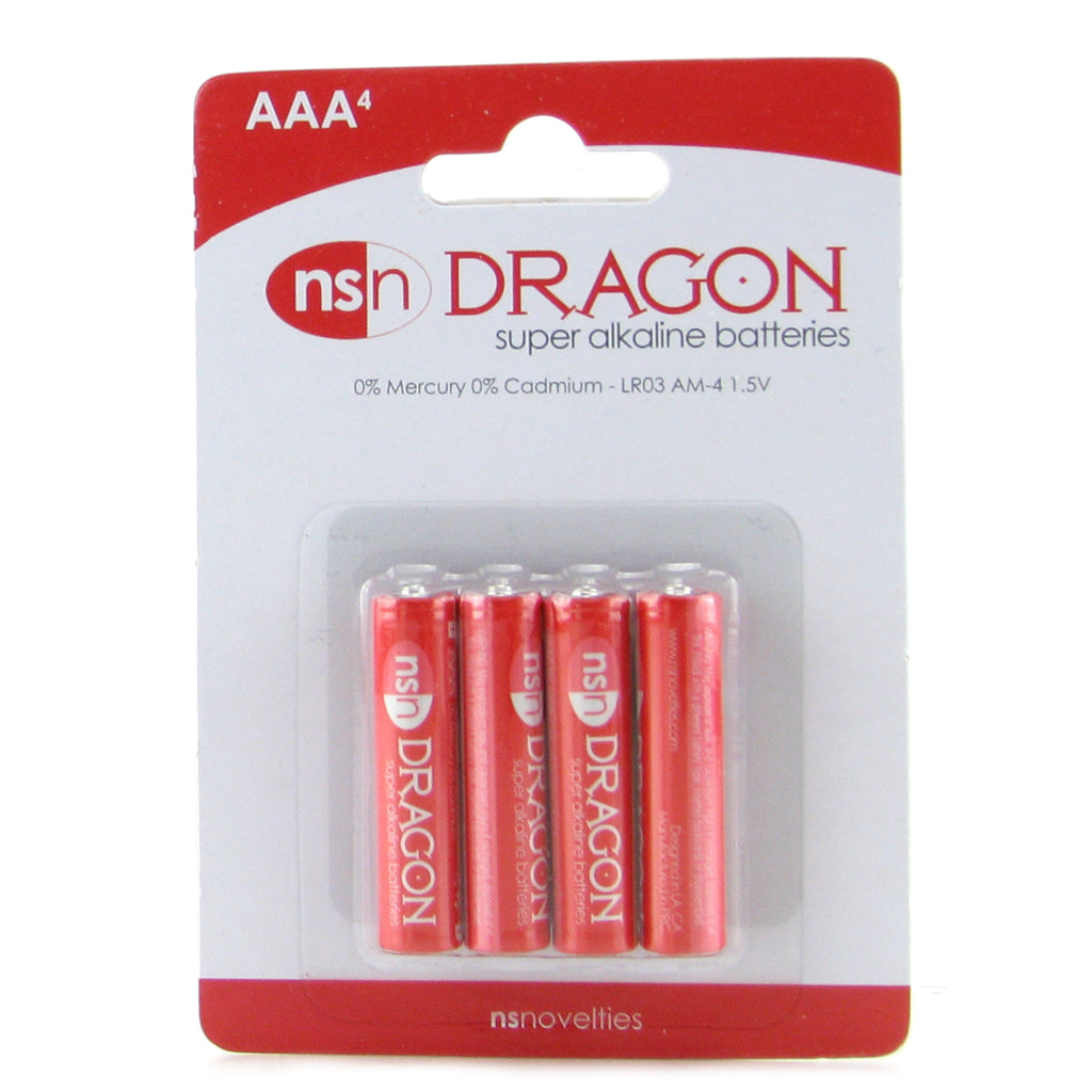 Dragon Super Alkaline Battery 4 pack in AAA - Tophatter's Adult Products Batteries - Tophatter Daily Deals