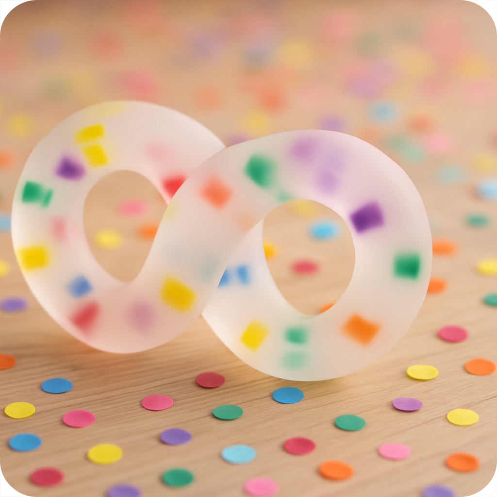 Alpha Crazy 8 Party Silicone Cock Ring - Tophatter's Adult Sex Toys Online Cock Rings - Tophatter Daily Deals