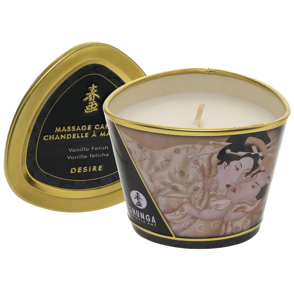 Massage Candle 5.7oz in Vanilla Fetish - Tophatter's Adult Products Sensual Love > Massage - Tophatter Daily Deals