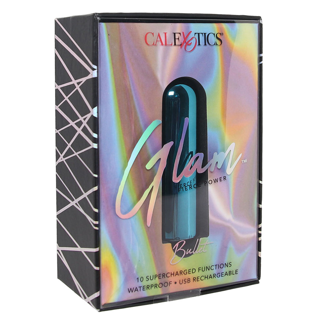 Glam Rechargeable Bullet Vibe in Blue - Tophatter's Adult Sex Toys Online Vibrators > Bullet and Egg Vibrators - Tophatter Daily Deals