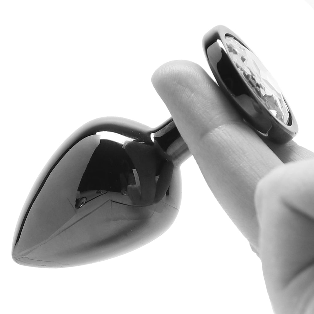 Ouch! Clear Gem Plug in Medium Anal Sex Toys > Butt Plugs - Tophatter Daily Deals