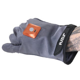 Fuzu Vibrating Large Massage Gloves in Grey - Tophatter's Vibrator Deals Online Vibrators > Clitoral Stimulators - Tophatter Daily Deals
