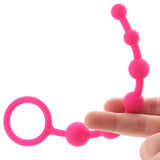 All About Anal Silicone Beads in Hot Pink - Tophatter's Adult Sex Toys Online Anal Sex Toys > Anal Beads - Tophatter Daily Deals