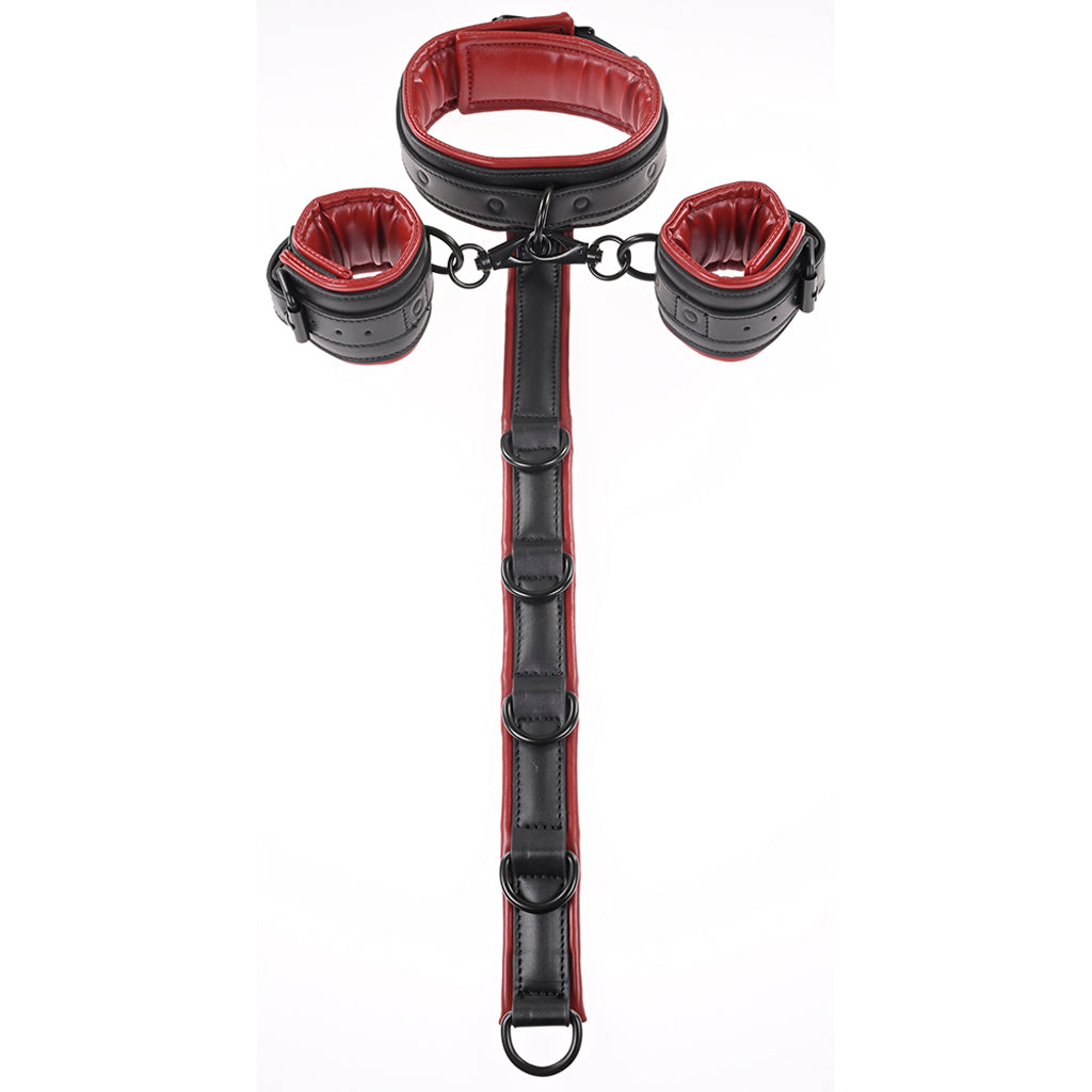 Saffron Neck & Wrist Restraints - Tophatter's Adult Products Bondage and Fetish > Leashes and Collars - Tophatter Daily Deals