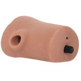PDX Double Pounder Vibrating Squeeze Stroker in Brown Male Masturbators > Vibrating - Tophatter Daily Deals