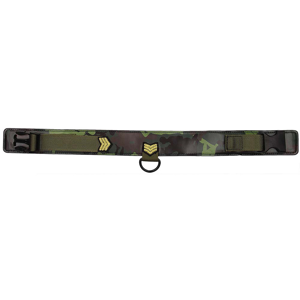 Ouch! Army Themed Collar with Leash Bondage and Fetish > Leashes and Collars - Tophatter Daily Deals