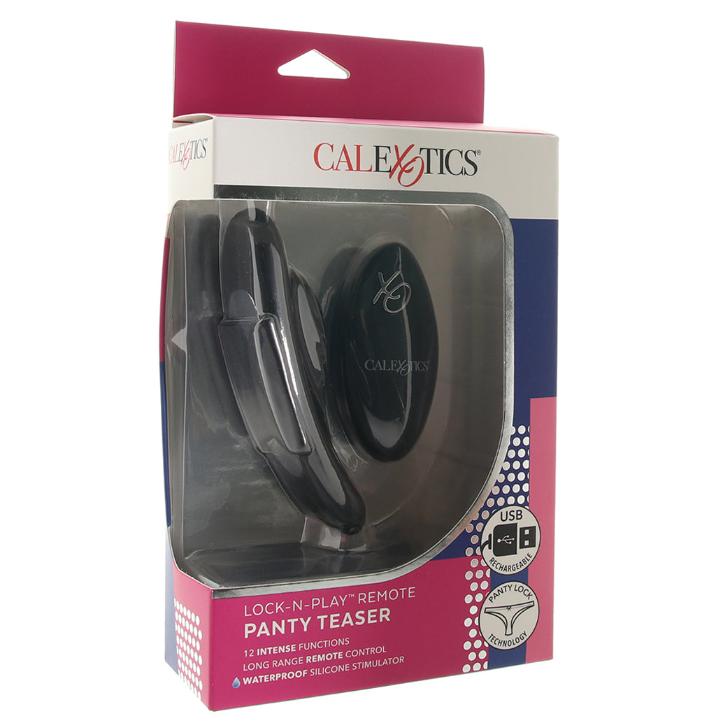 Lock-N-Play Remote Panty Teaser Vibe Vibrators > Wearable & Panty Vibrators - Tophatter Daily Deals