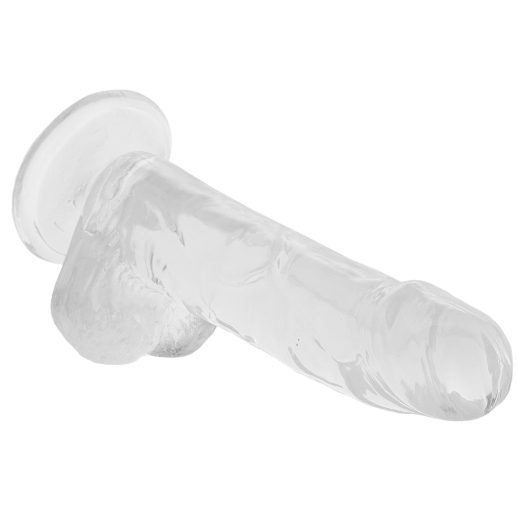 PinkCherry 6 Inch Clear Dildo Dildo Sex Toys > Realistic Dildos - Tophatter Daily Deals