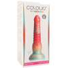 Colours Stacked 6 Inch Dildo in Red/Gold Dildo Sex Toys > Non-Phallic Dildos - Tophatter Daily Deals