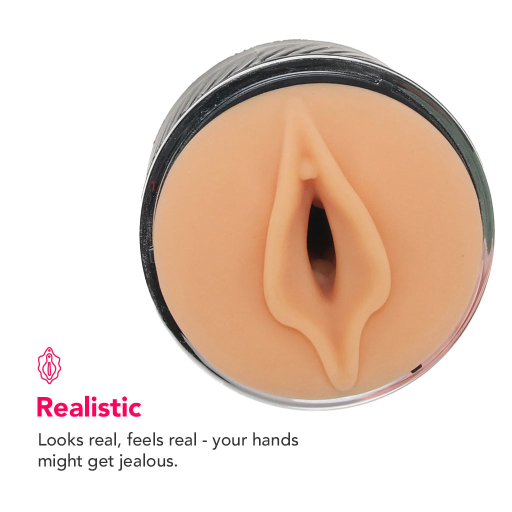 PinkCherry Realistic Dual Ended Stroker - Tophatter's Adult Products Male Masturbators > Pocket Strokers - Tophatter Daily Deals