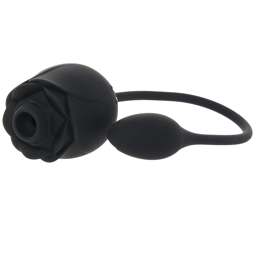 Dark Blushing Rose with Vibrating Egg - Tophatter's Adult Sex Toys Online Vibrators > Clitoral Stimulators - Tophatter Daily Deals