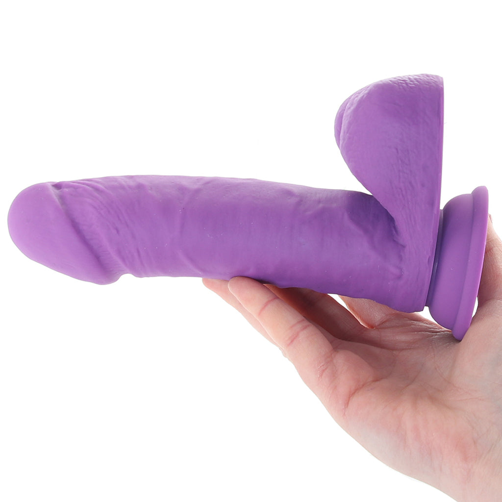 Neo Elite 8 Inch Silicone Dual Density Cock in Purple Dildo Sex Toys > Realistic Dildos - Tophatter Daily Deals